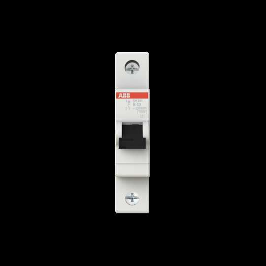 ASEA BROWN BOVERI - 2CDS211001R0405 - Din Rail Mount Circuit Breakers