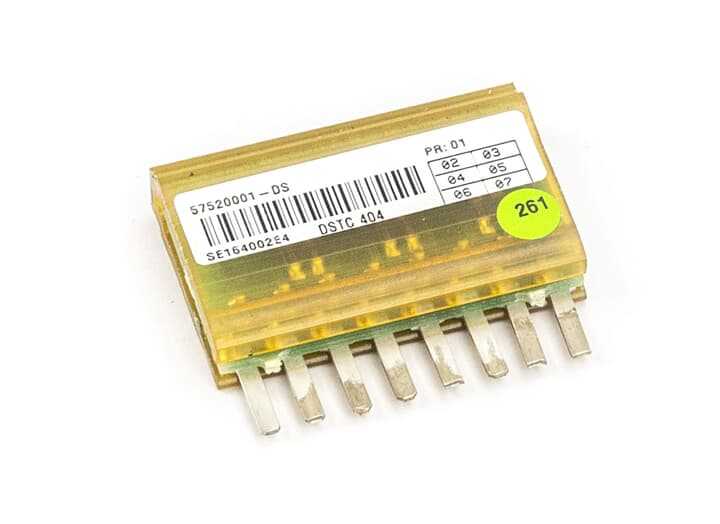 ASEA BROWN BOVERI - 57520001-DS - Terminal Strip Wiring