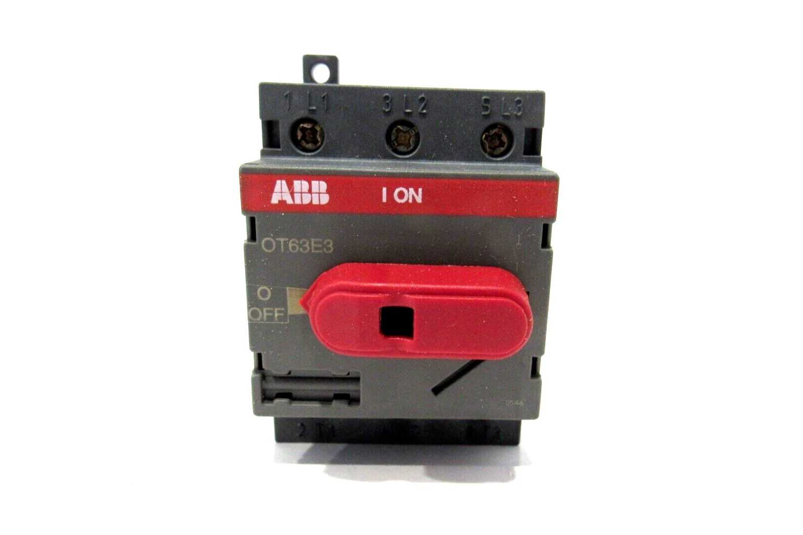 ASEA BROWN BOVERI - OT63E3 - Disconnect Accessories