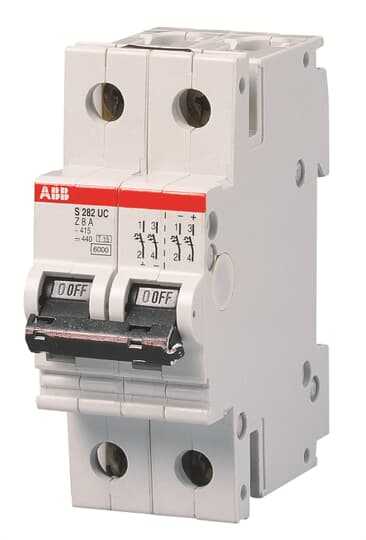 ASEA BROWN BOVERI - S282UC-Z1 - Din Rail Mount Circuit Breakers