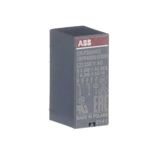ASEA BROWN BOVERI - 1SVR405601R3000 - Relays & Sockets