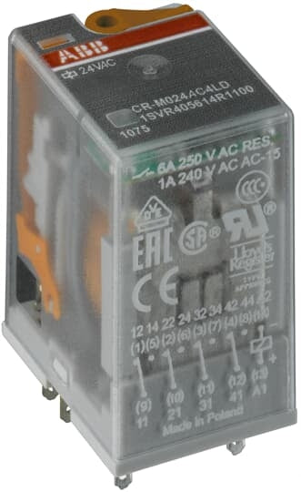 ASEA BROWN BOVERI - 1SVR405613R3100 - Relays & Sockets