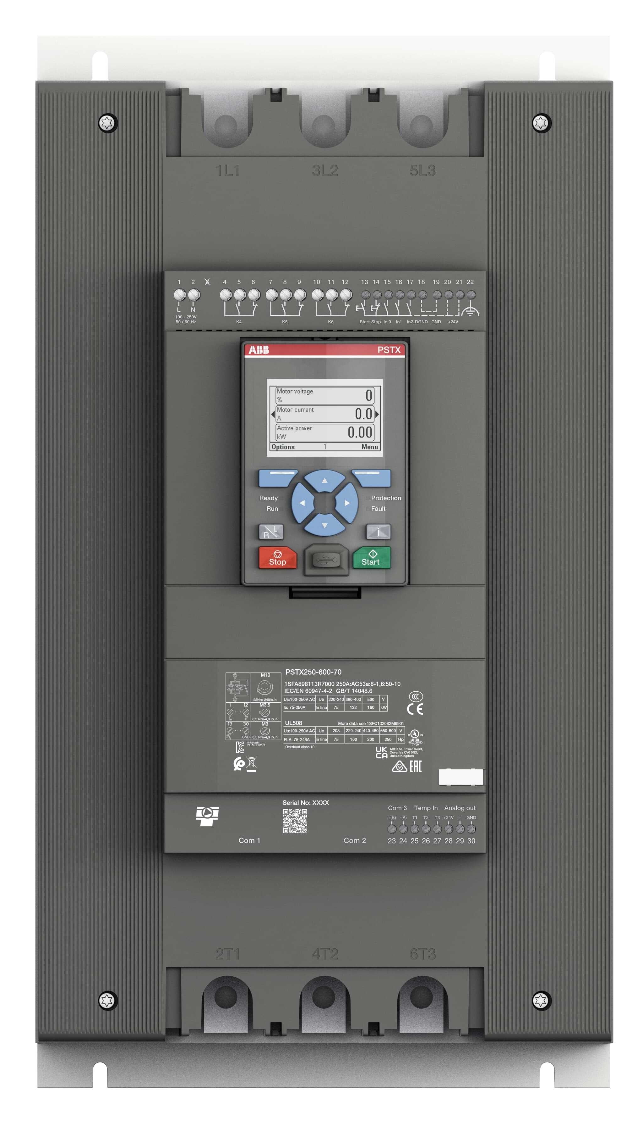 ASEA BROWN BOVERI - PSTX250-600-70 - Soft Starters