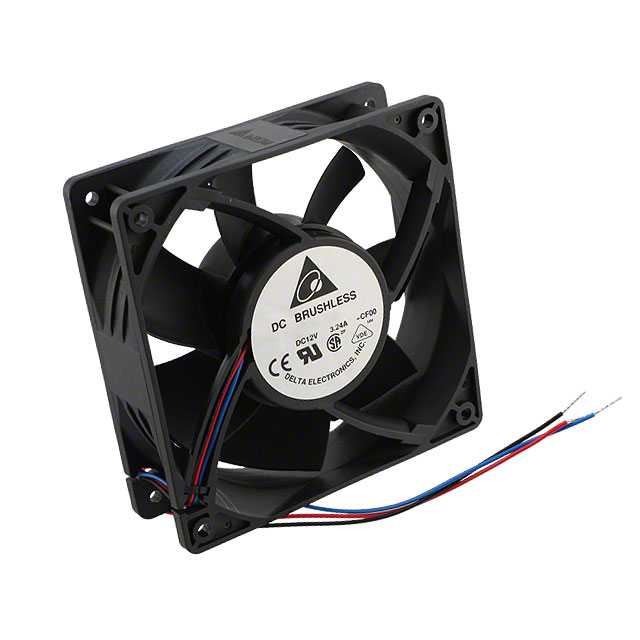 DELTA ELECTRONICS - AFB1224SH-R00 - Fans & Thermal Management for Panels