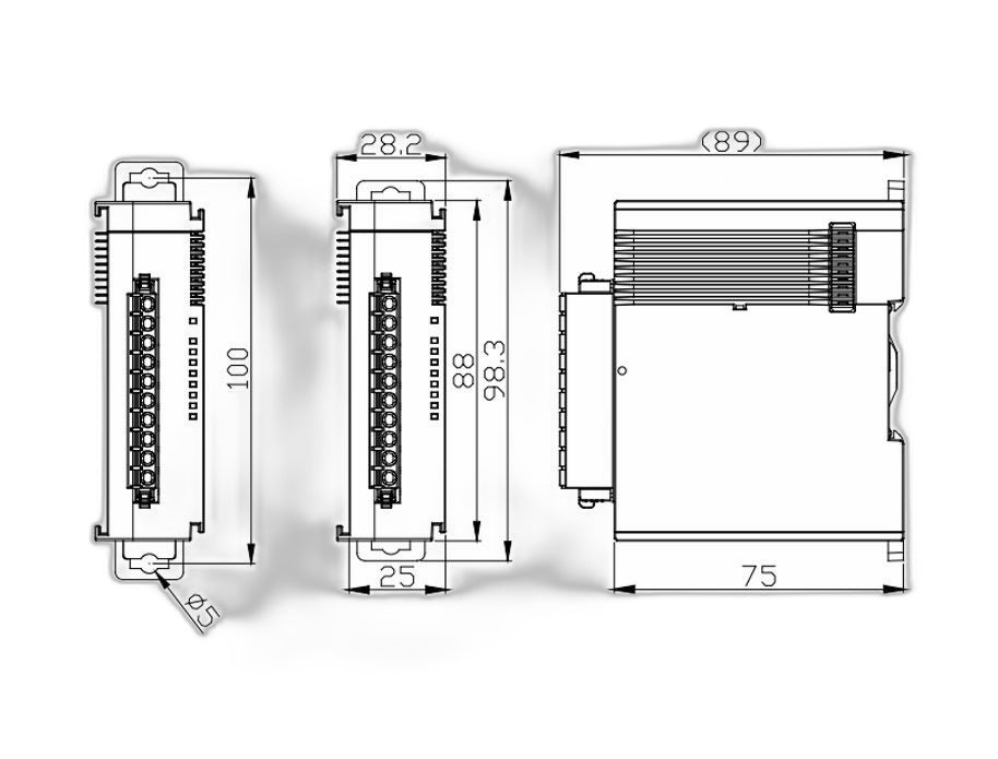 DELTA ELECTRONICS - AS08AN01T-A - PLC Expansion Modules