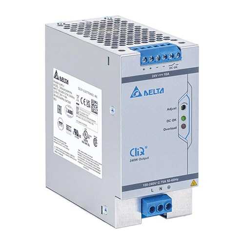 DELTA ELECTRONICS - DRM-24V240W1PN - Power Supplies