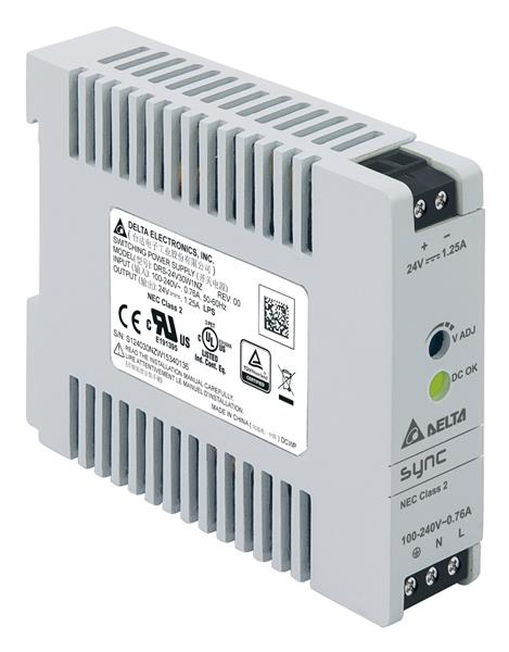 DELTA ELECTRONICS - DRS-24V30W1NZ - Power Supplies