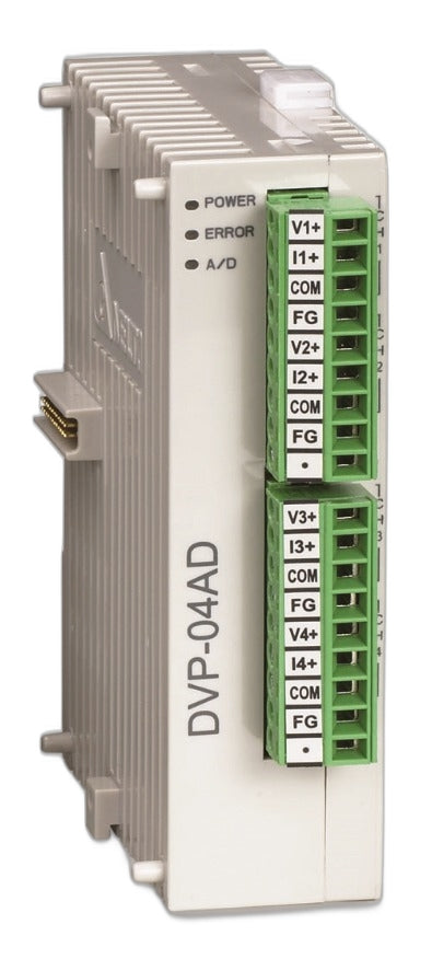 DELTA ELECTRONICS - DVP04AD-S2 - PLC Expansion Modules