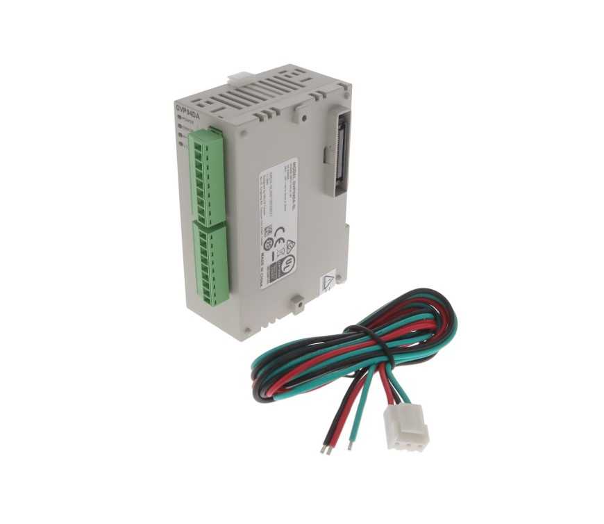DELTA ELECTRONICS - DVP04DA-SL - PLC Expansion Modules