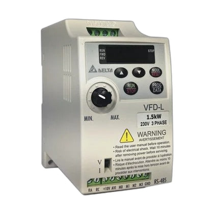 DELTA ELECTRONICS - VFD015L23A - Motor Drives