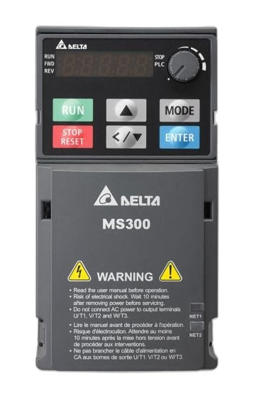 DELTA ELECTRONICS - VFD2A7MS43ANSAA - Motor Drives