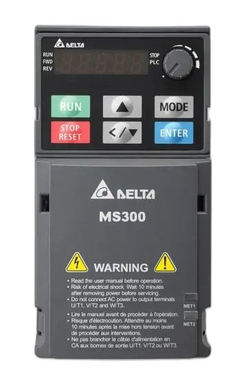 DELTA ELECTRONICS - VFD4A8MS23ANSAA - Motor Drives