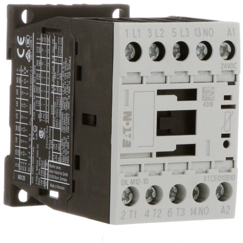 EATON CORPORATION - DILM12-10(24VDC) - Contactors & Starters
