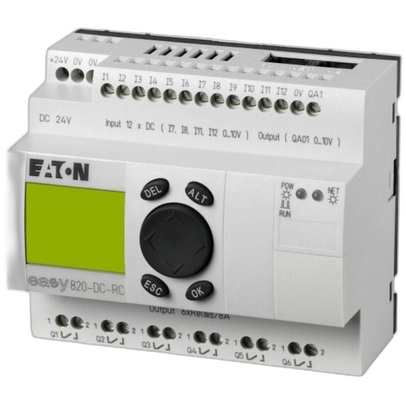 EATON CORPORATION - EASY820-DC-RC - PLCs (Programmable Logic Controllers)
