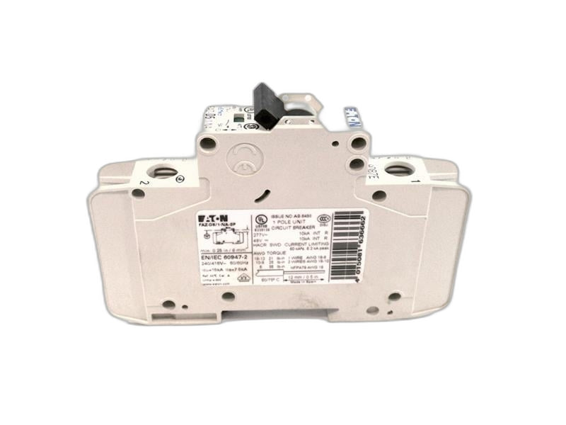EATON CORPORATION - FAZ-D5-1-NA-SP - Din Rail Mount Circuit Breakers