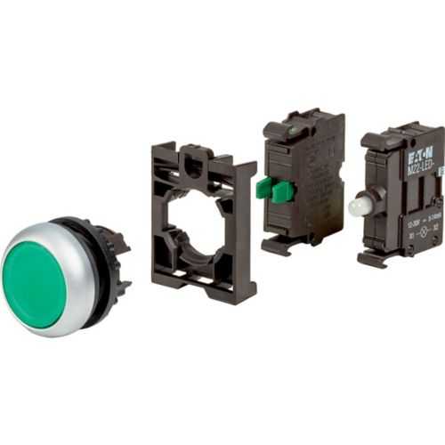 EATON CORPORATION - M22-DL-G-K10LED-BVP - Push Buttons