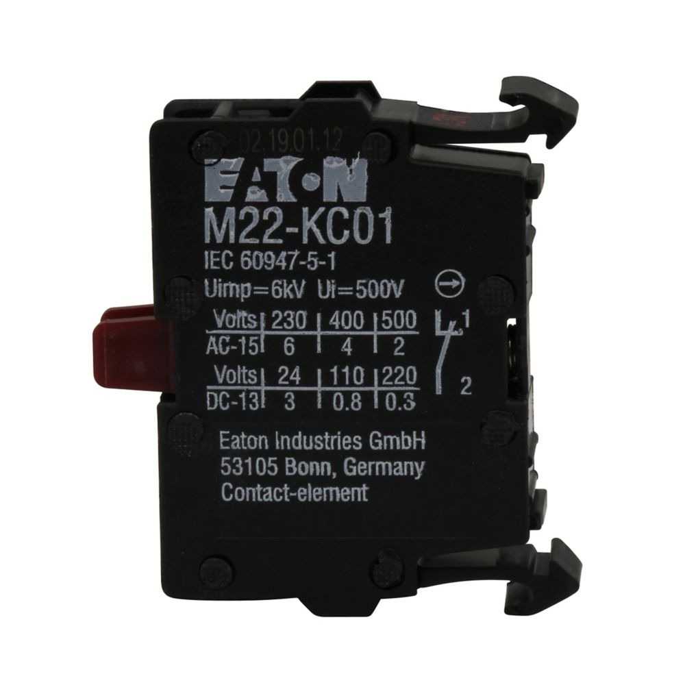 EATON CORPORATION - M22-KC01 - Terminal Strip Wiring