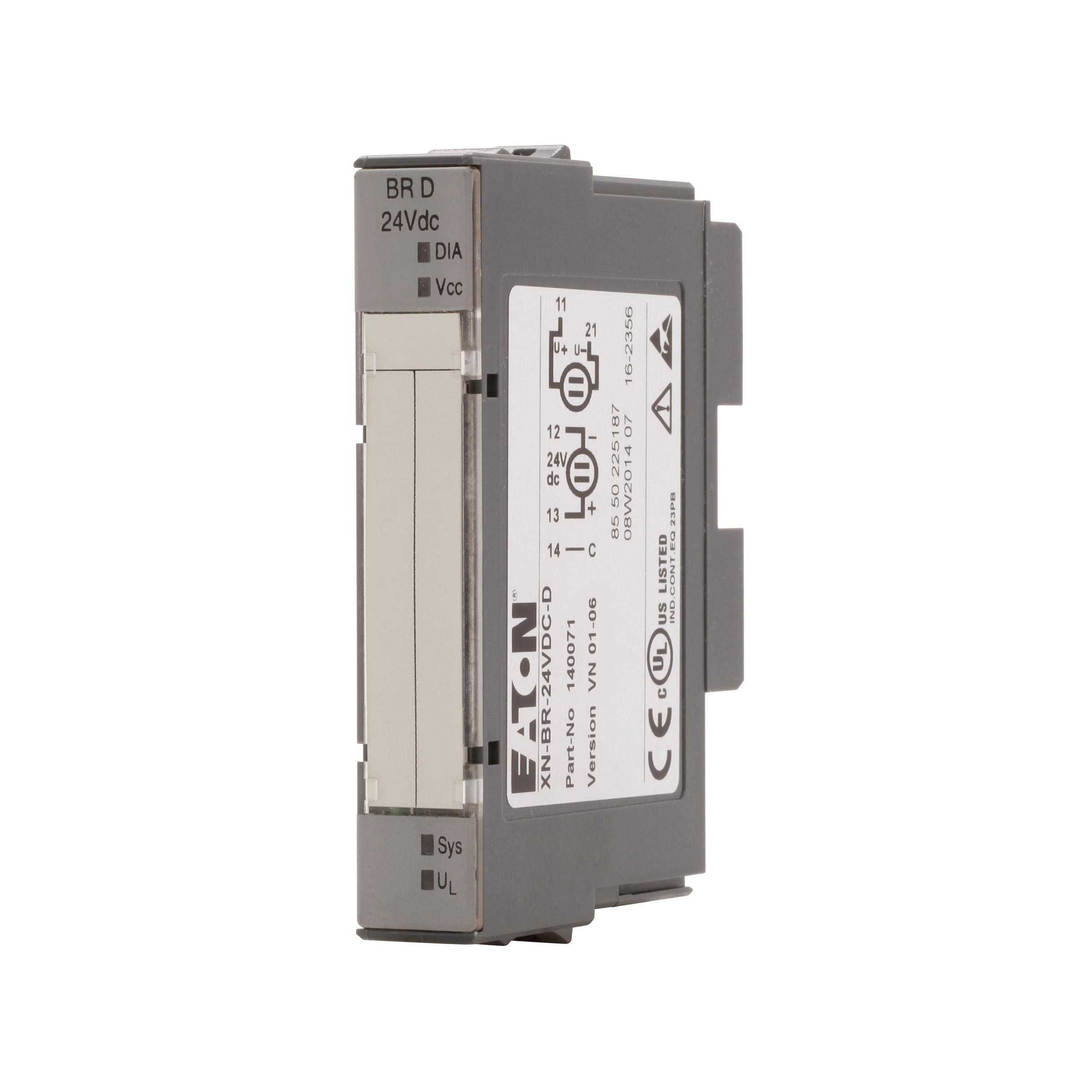 EATON CORPORATION - XN-BR-24VDC-D - PLC Expansion Modules