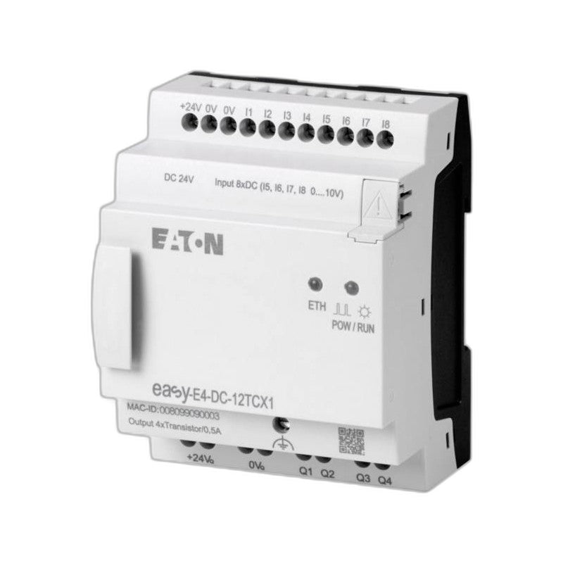 EATON CORPORATION - EASY-E4-DC-12TCX1 - PLCs (Programmable Logic Controllers)