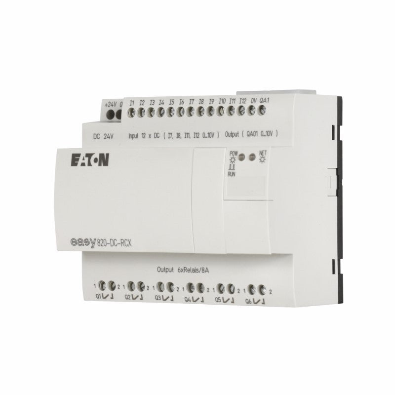 EATON CORPORATION - EASY820-DC-RCX - PLCs (Programmable Logic Controllers)