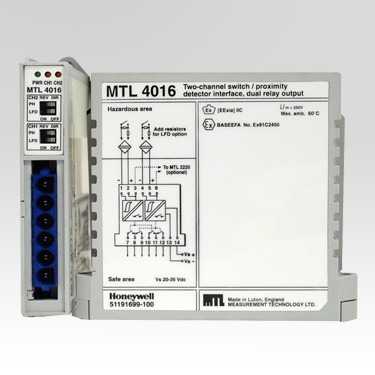 EATON CORPORATION - MTL4016 - Intrinsic Safety Barriers