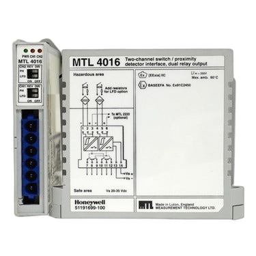 EATON CORPORATION - MTL4016 - Intrinsic Safety Barriers