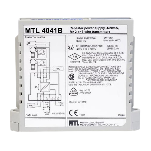 EATON CORPORATION - MTL4041B - Intrinsic Safety Barriers