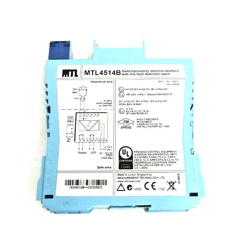 EATON CORPORATION - MTL4514 - Intrinsic Safety Barriers