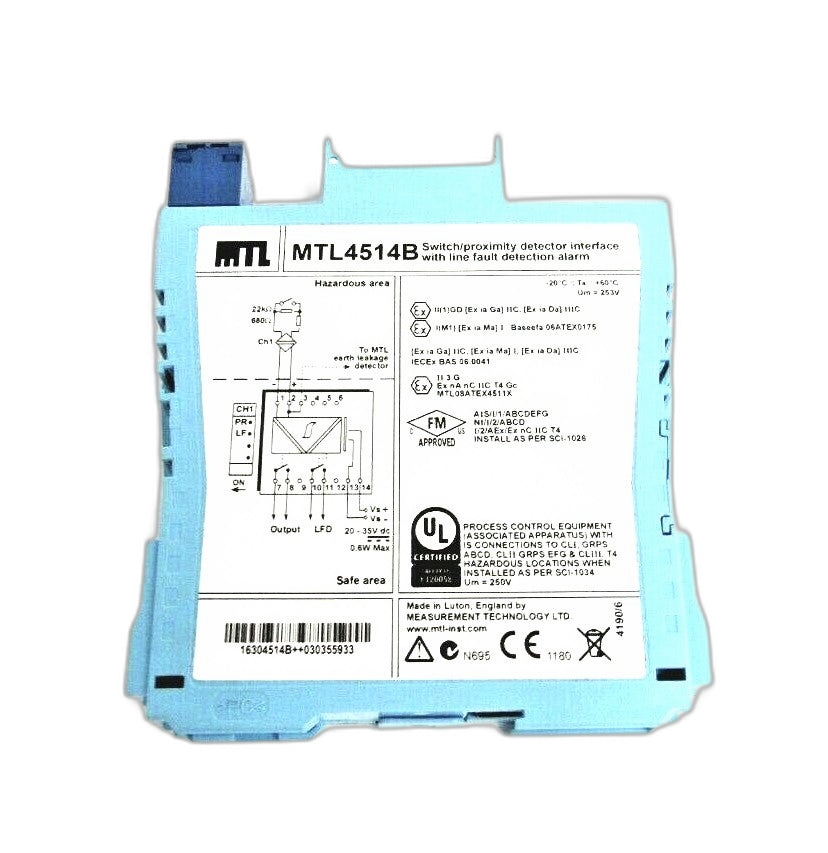 EATON CORPORATION - MTL4514 - Intrinsic Safety Barriers