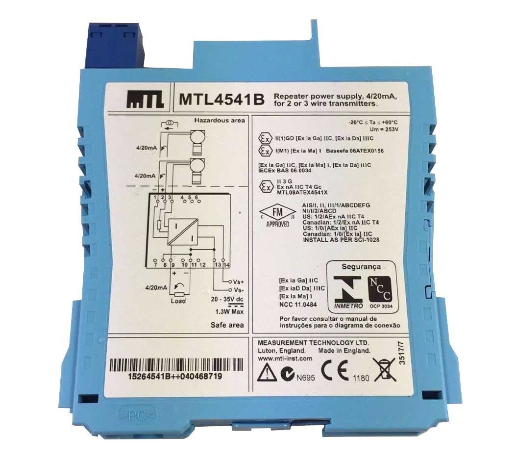 EATON CORPORATION - MTL4541B - Signal Conditioners & Transmitters