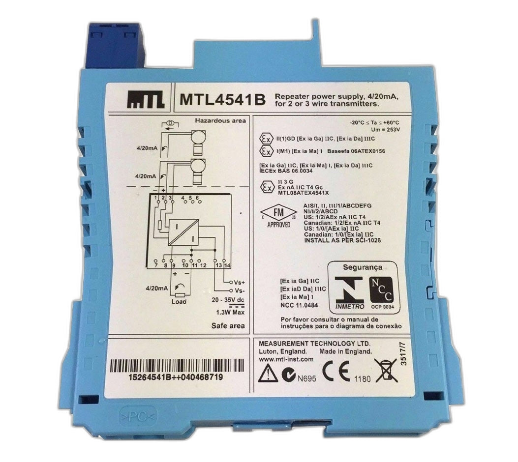EATON CORPORATION - MTL4541B - Signal Conditioners & Transmitters