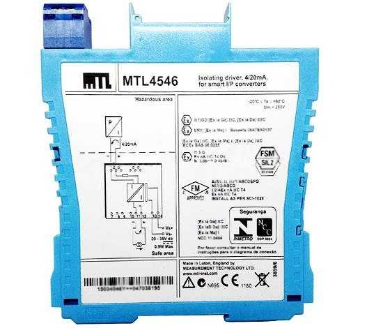EATON CORPORATION - MTL4546 - Intrinsic Safety Barriers