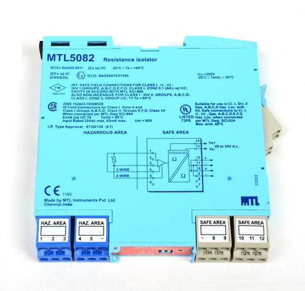 EATON CORPORATION - MTL5082 - Intrinsic Safety Barriers