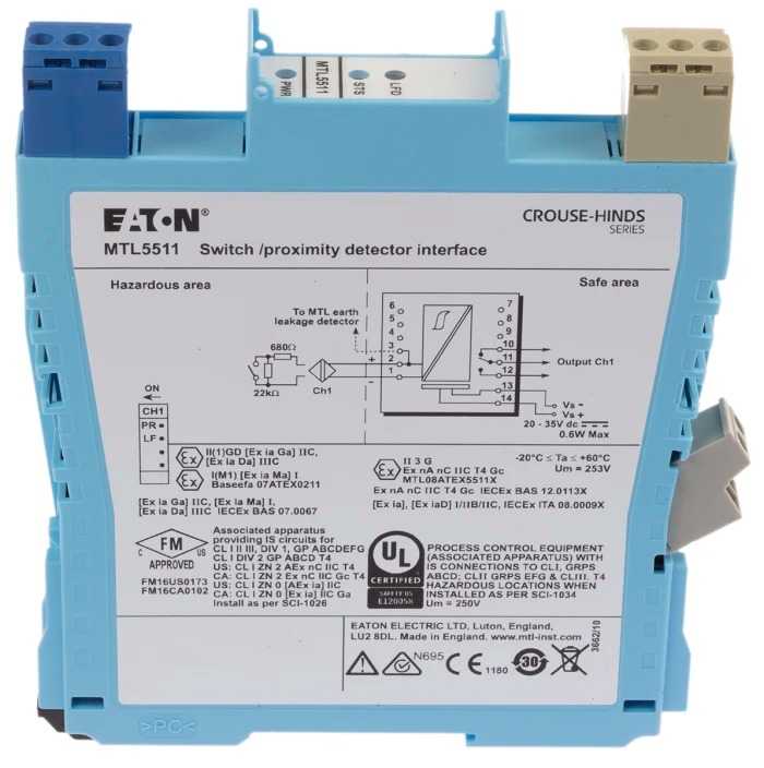 EATON CORPORATION - MTL5511 - Drive Interfaces & Operators