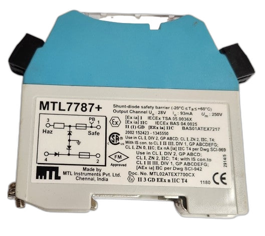 EATON CORPORATION - MTL7787 - Safety Barriers & Diodes