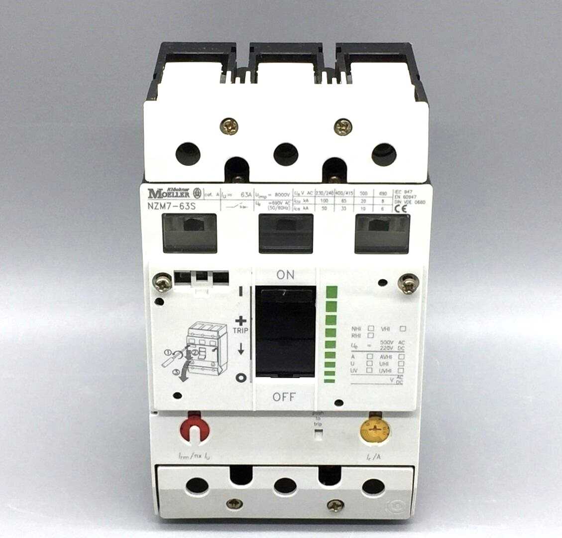 EATON CORPORATION - NZM7-63S - MCCB (Molded Case Circuit Breakers)