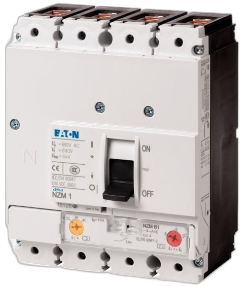 EATON CORPORATION - NZMB1-4-A40 - MCCB (Molded Case Circuit Breakers)