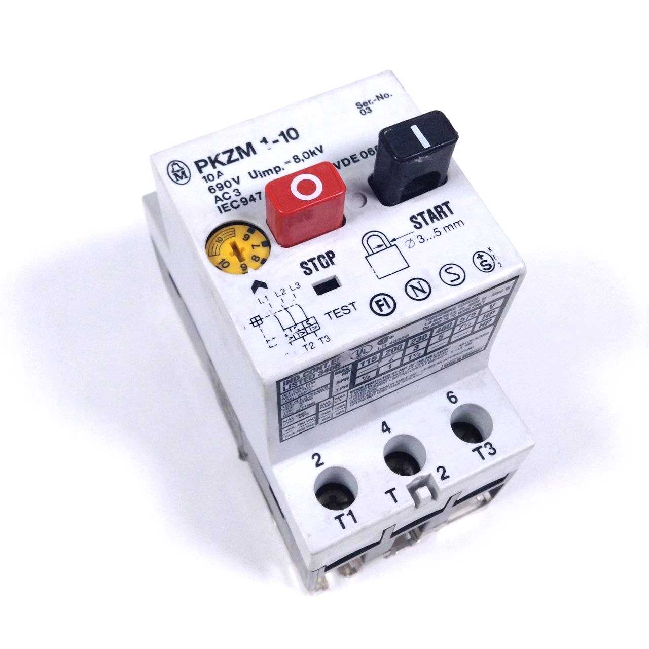 EATON CORPORATION - PKZM1-10 - Circuit Breakers