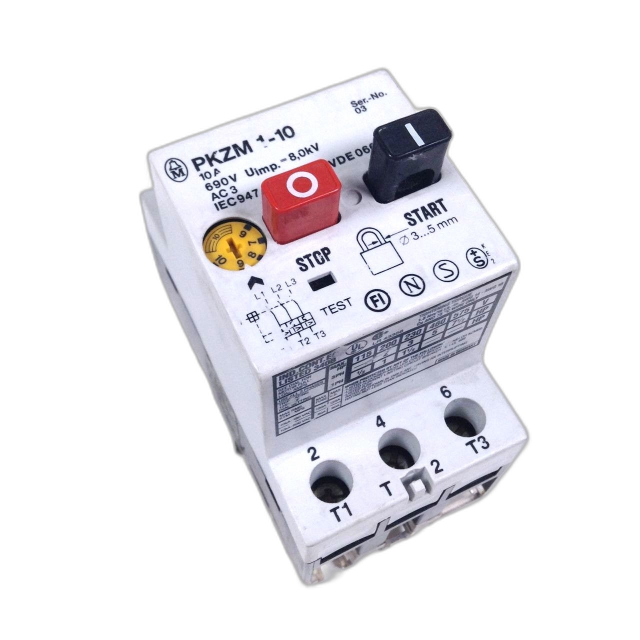 EATON CORPORATION - PKZM1-10 - Circuit Breakers