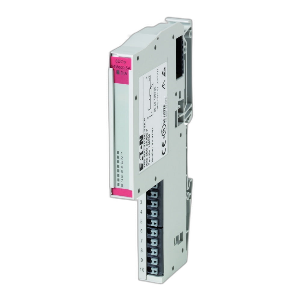 EATON CORPORATION - XNE-8DO-24VDC-0.5A-P - PLC Expansion Modules