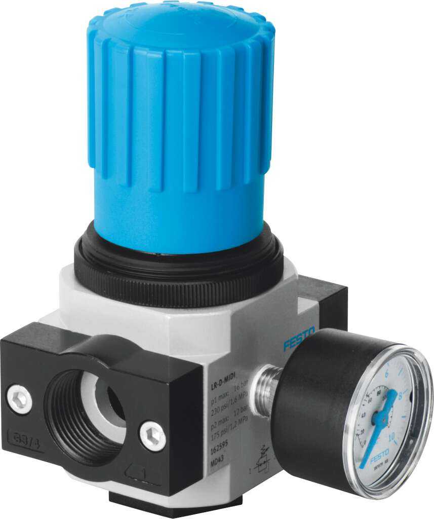 FESTO - LR-1/4-D-7-MINI - Pneumatic Regulators