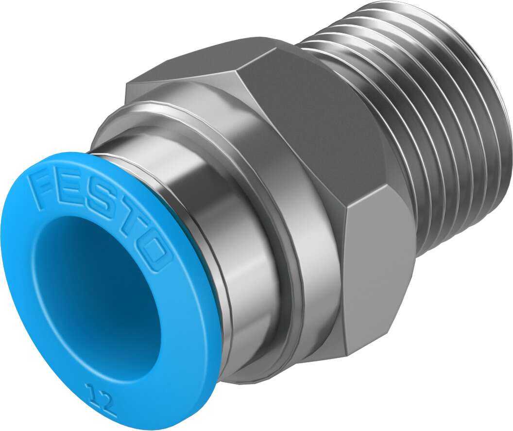 FESTO - QS-3/8-12 - Pneumatic Fittings & Accessories