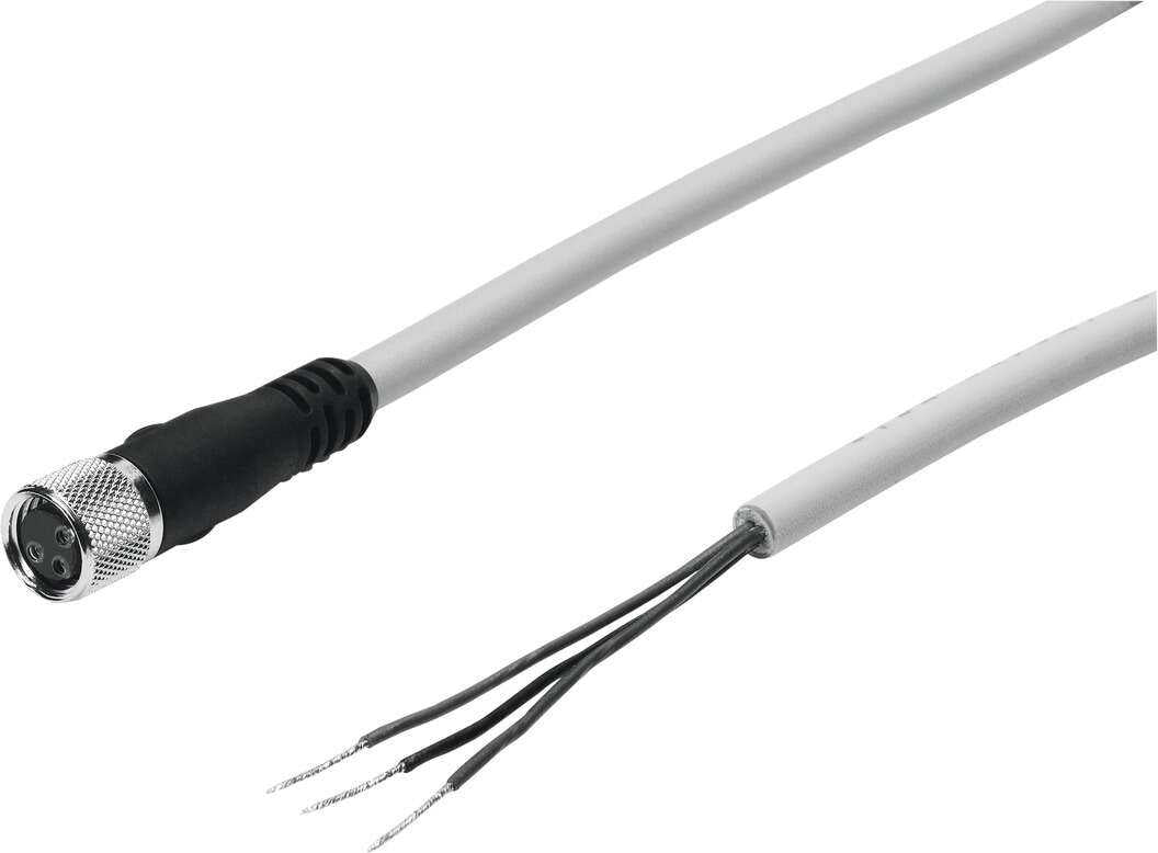 FESTO - SIM-M8-3GD-10-PU - Electrical Connectors, Terminals & Pins