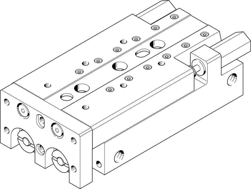 FESTO - SLT-20-80-A-CC-B - Pneumatic Cylinders