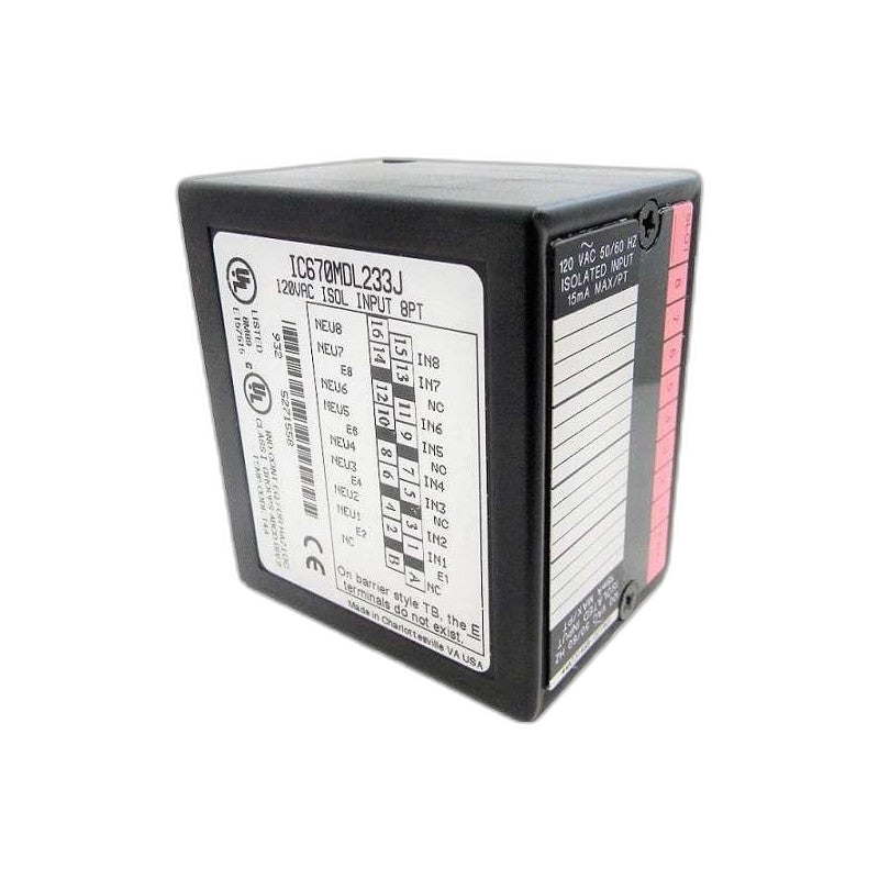 GE FANUC EMERSON - IC670MDL233 - PLC Expansion Modules