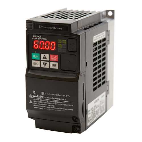 HITACHI - WJ220-004SF - Motor Drives