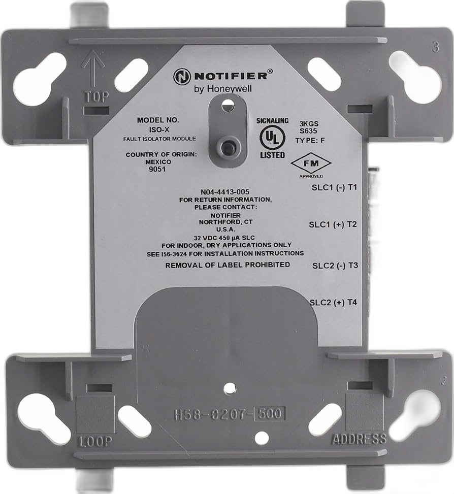 HONEYWELL - ISO-X - Fire Suppression Equipment