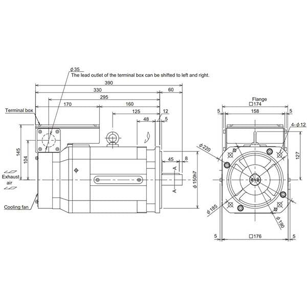 MITSUBISHI - SJ-V3.7-01M(F) - Motors