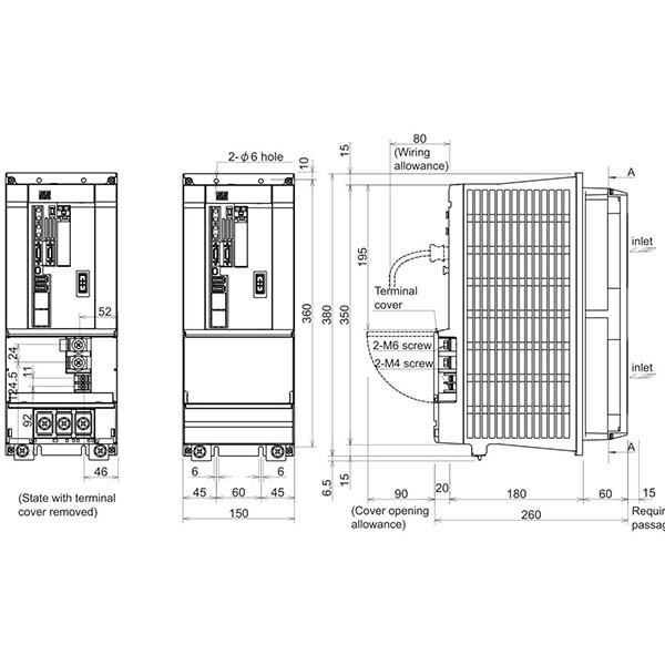 MITSUBISHI - MDS-D2-V1-320W - Drives