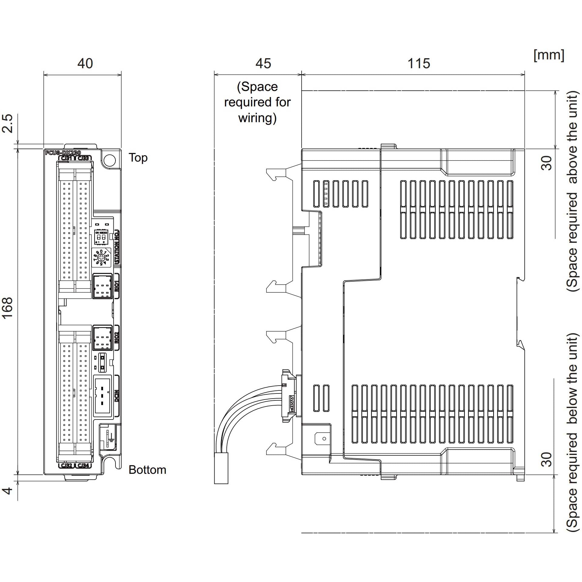 MITSUBISHI - FCU8-DX230 - PLC Expansion Modules